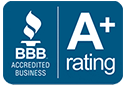 Better Business Bureau Accredited Business A+ Rating